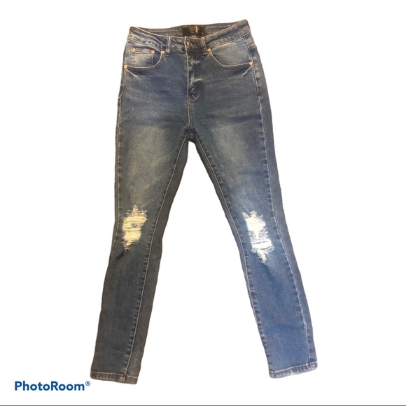 SOLD | Monkey Ride High Rise 90s Style Jeans - Picture 8 of 12